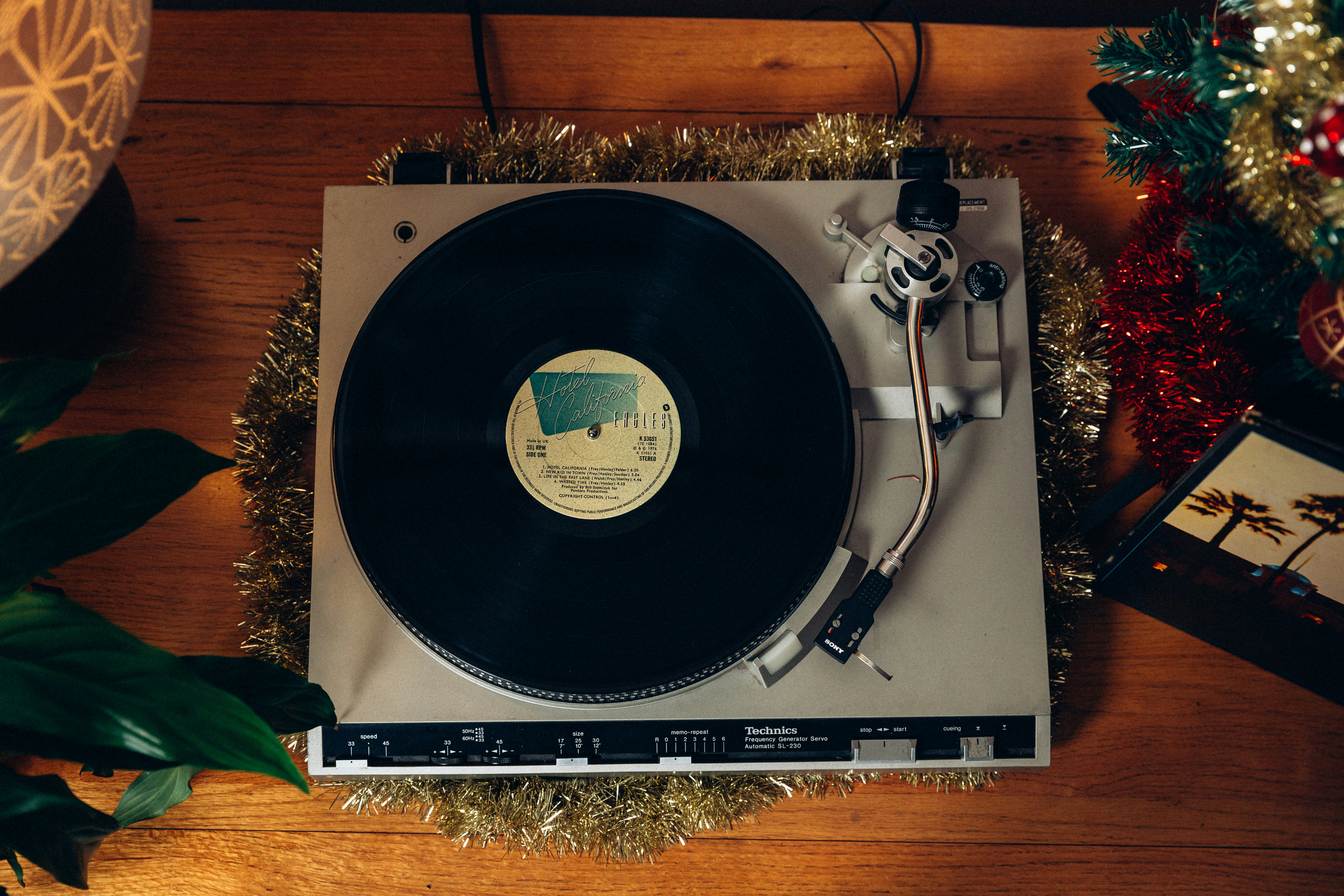 Turntable setup